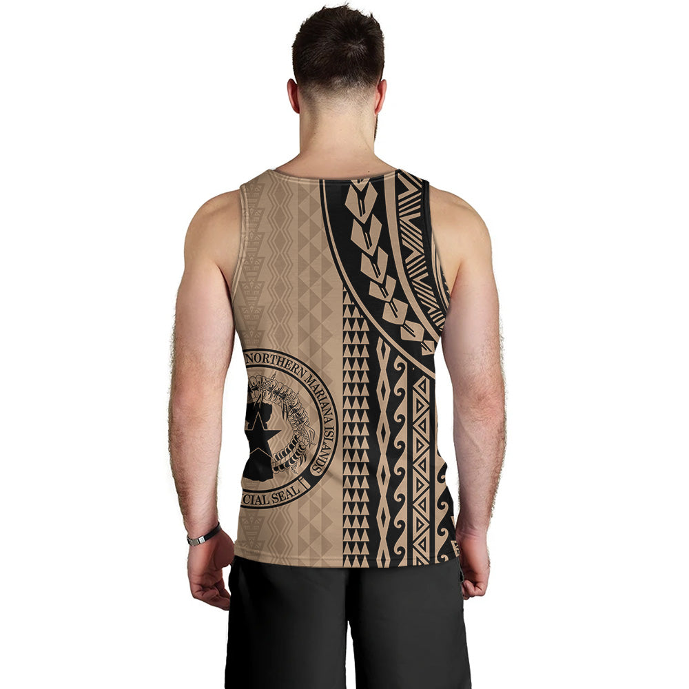 Northern Mariana Islands Tank Top Polynesian Tattoo