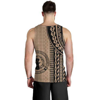 Northern Mariana Islands Tank Top Polynesian Tattoo