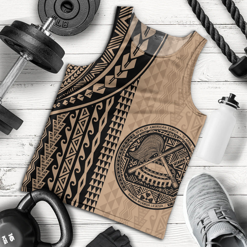 American Samoa Tank Top Polynesian Tattoo