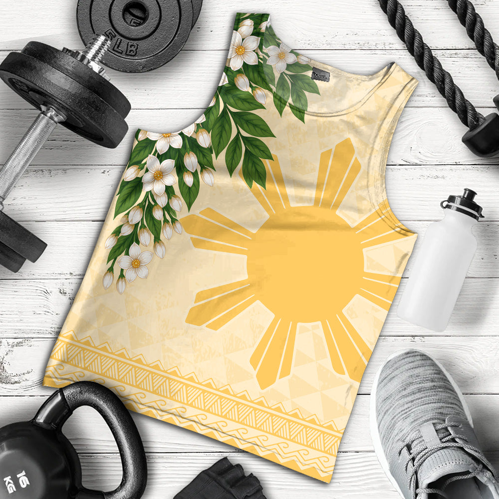 Philippines Filipinos Tank Top Sampaguita Sunshine Bloom Style