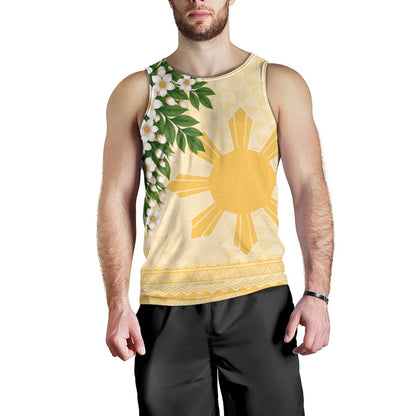 Philippines Filipinos Tank Top Sampaguita Sunshine Bloom Style