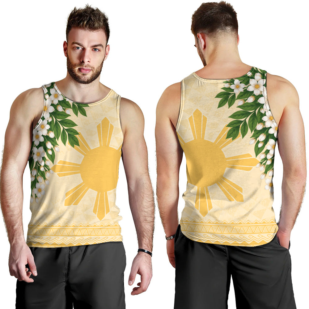 Philippines Filipinos Tank Top Sampaguita Sunshine Bloom Style