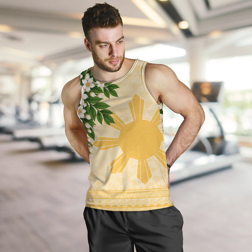 Philippines Filipinos Tank Top Sampaguita Sunshine Bloom Style