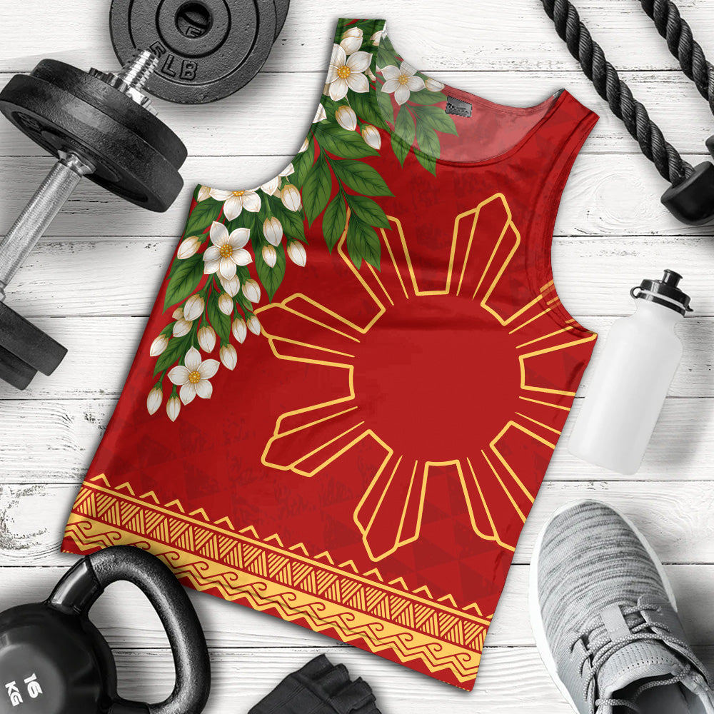 Philippines Filipinos Tank Top Sampaguita Sunshine Bloom Style
