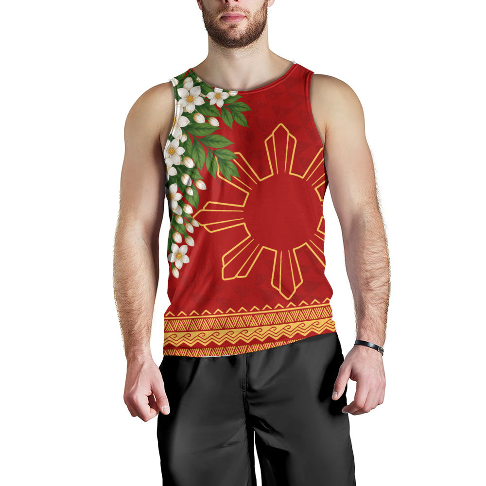 Philippines Filipinos Tank Top Sampaguita Sunshine Bloom Style
