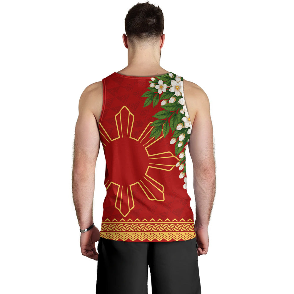 Philippines Filipinos Tank Top Sampaguita Sunshine Bloom Style