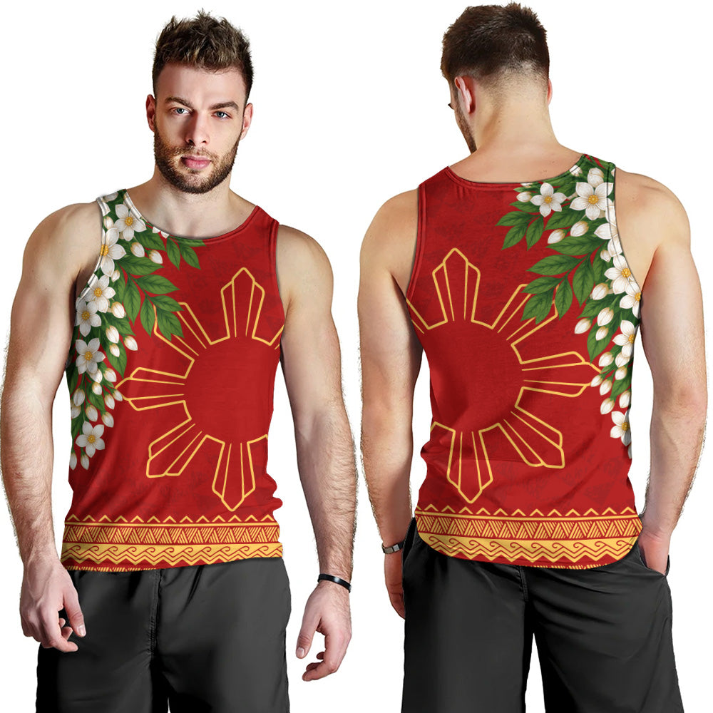 Philippines Filipinos Tank Top Sampaguita Sunshine Bloom Style