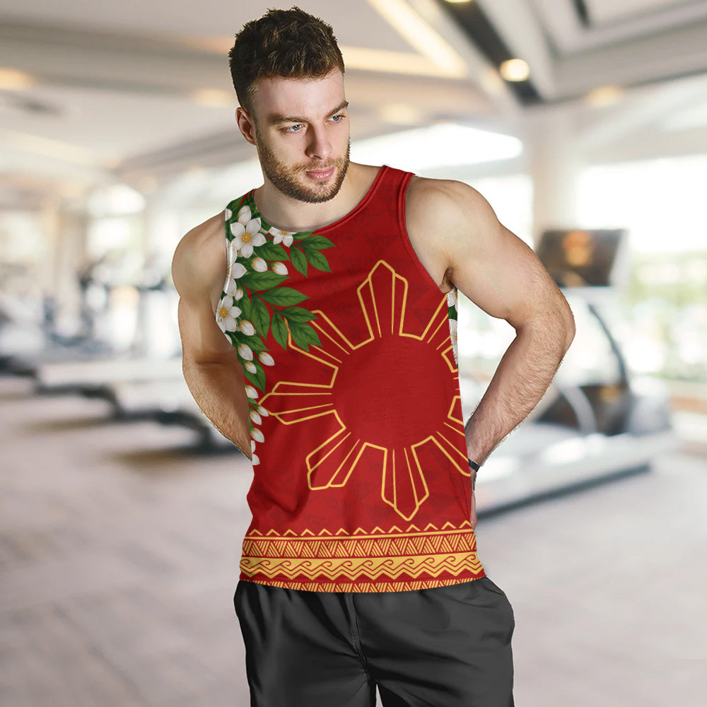 Philippines Filipinos Tank Top Sampaguita Sunshine Bloom Style