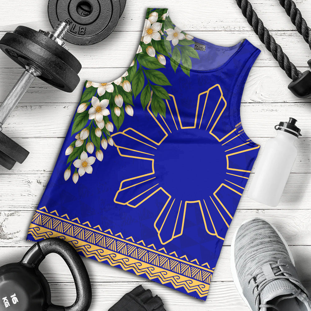 Philippines Filipinos Tank Top Sampaguita Sunshine Bloom Style