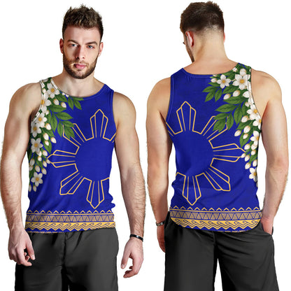 Philippines Filipinos Tank Top Sampaguita Sunshine Bloom Style
