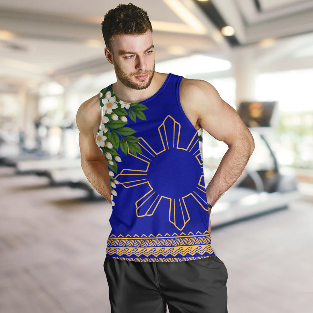 Philippines Filipinos Tank Top Sampaguita Sunshine Bloom Style