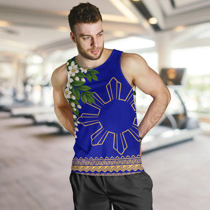 Philippines Filipinos Tank Top Sampaguita Sunshine Bloom Style