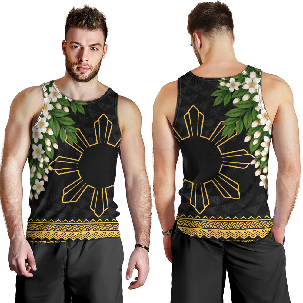 Philippines Filipinos Tank Top Sampaguita Sunshine Bloom Style