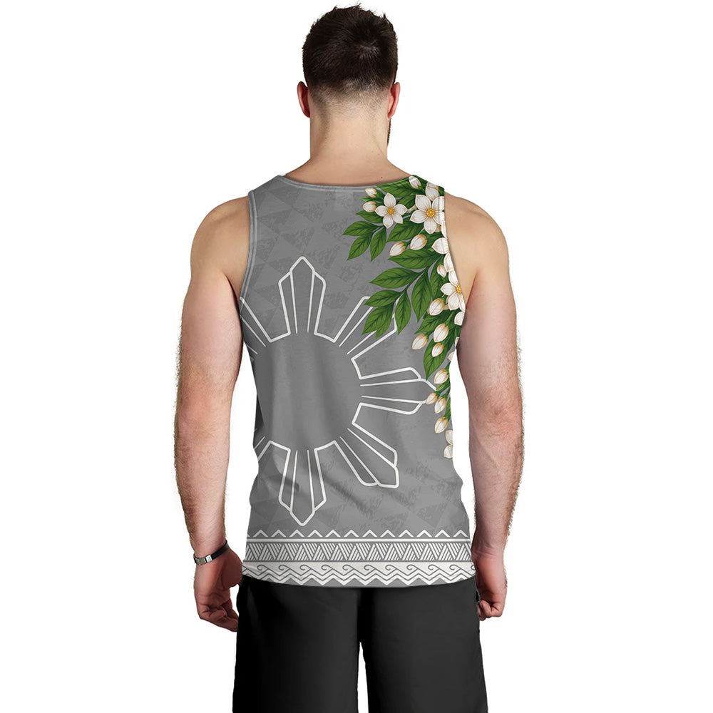 Philippines Filipinos Tank Top Sampaguita Sunshine Bloom Style