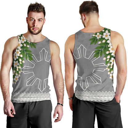 Philippines Filipinos Tank Top Sampaguita Sunshine Bloom Style
