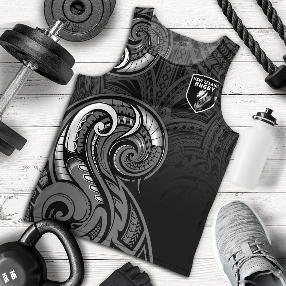 New Zealand Tank Top Maori Koru Spirit Style
