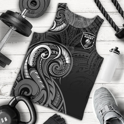 New Zealand Tank Top Maori Koru Spirit Style