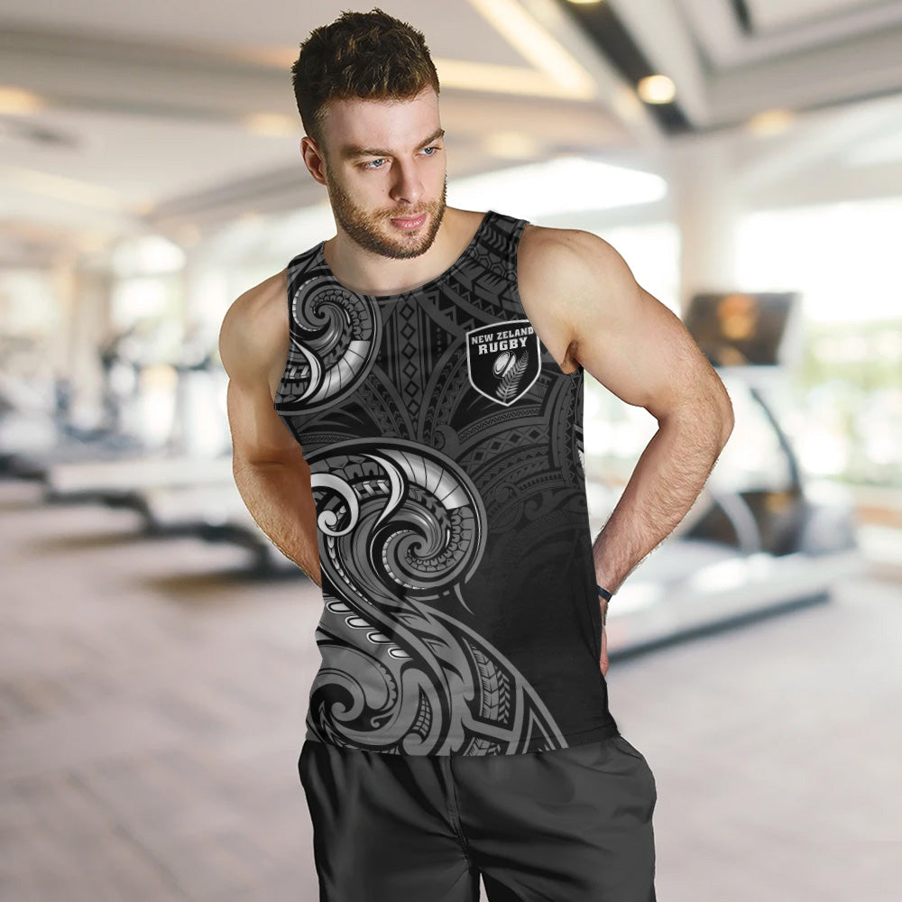 New Zealand Tank Top Maori Koru Spirit Style
