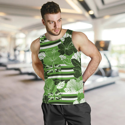 Hawaii Tank Top Hibiscus Flag Map Island Pride