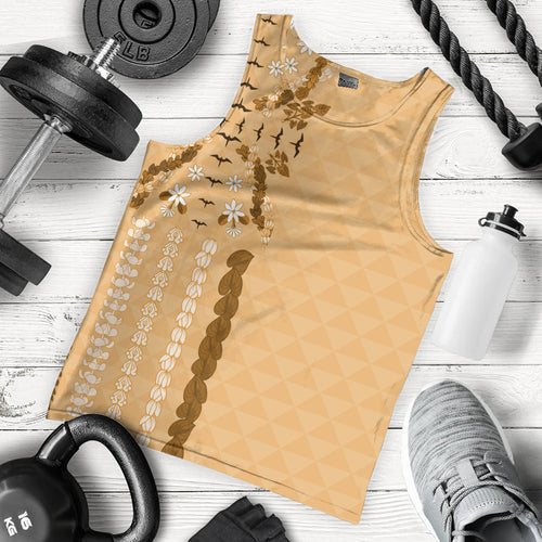 Hawaii Tank Top Lei Flower Island Elegance