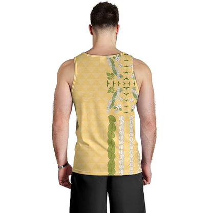 Hawaii Tank Top Lei Flower Island Elegance