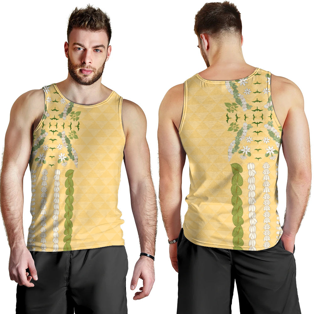 Hawaii Tank Top Lei Flower Island Elegance