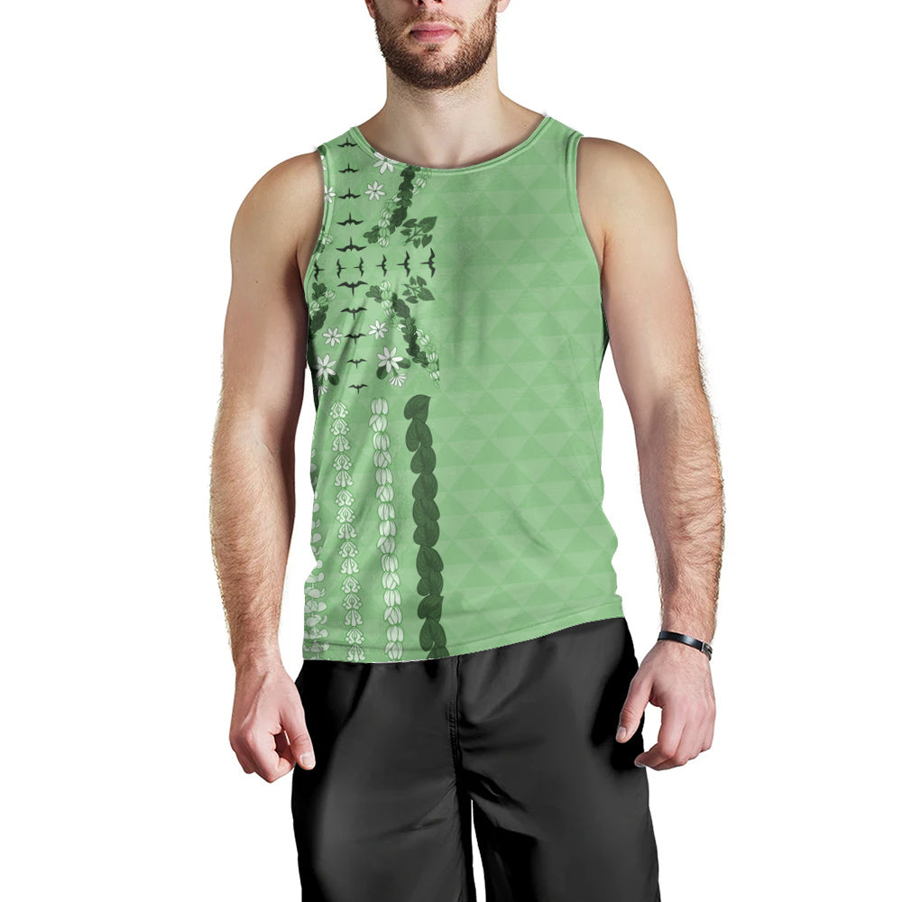Hawaii Tank Top Lei Flower Island Elegance