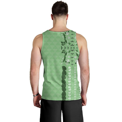 Hawaii Tank Top Lei Flower Island Elegance