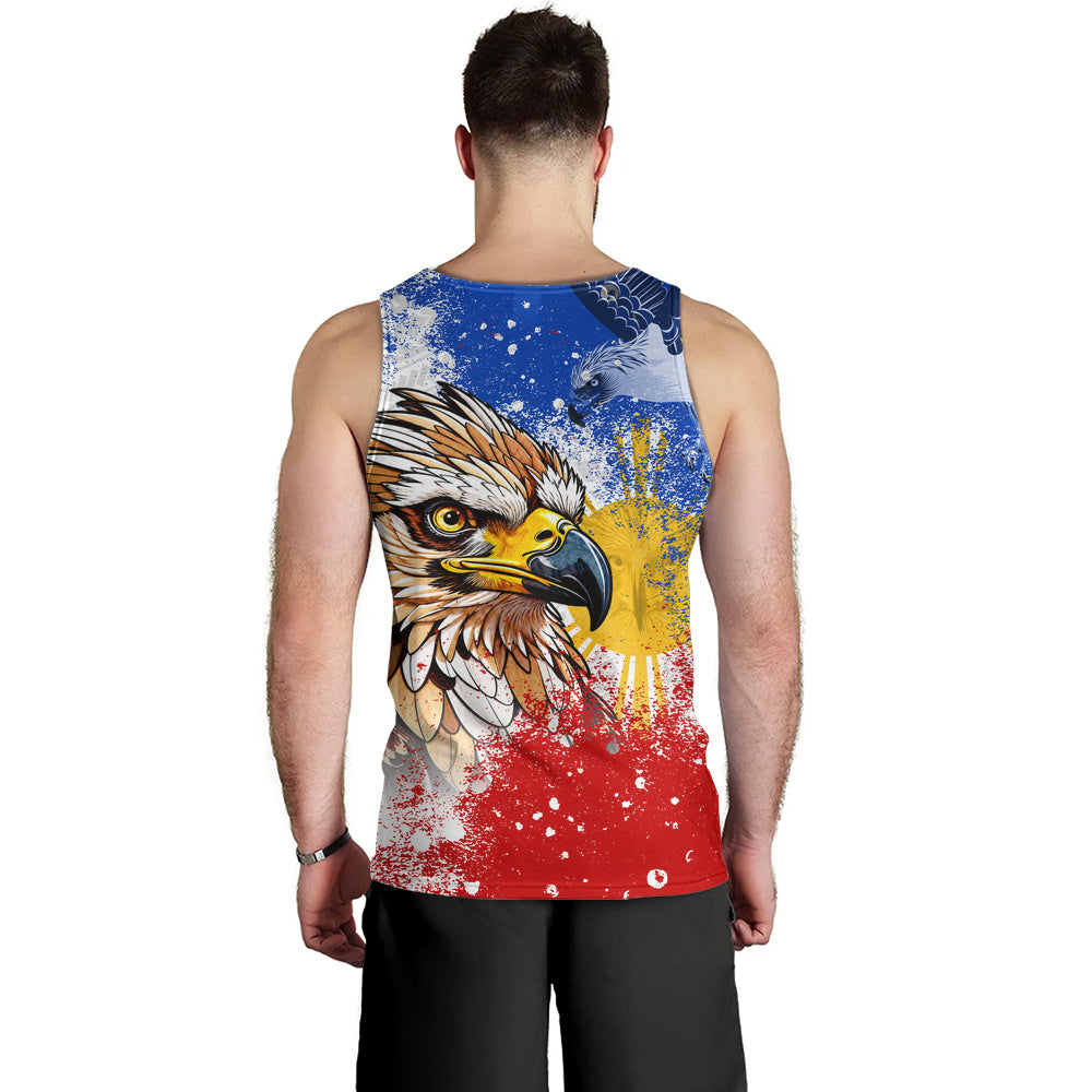 Philippines Filipinos Tank Top Eagle Flag Warrior Pride