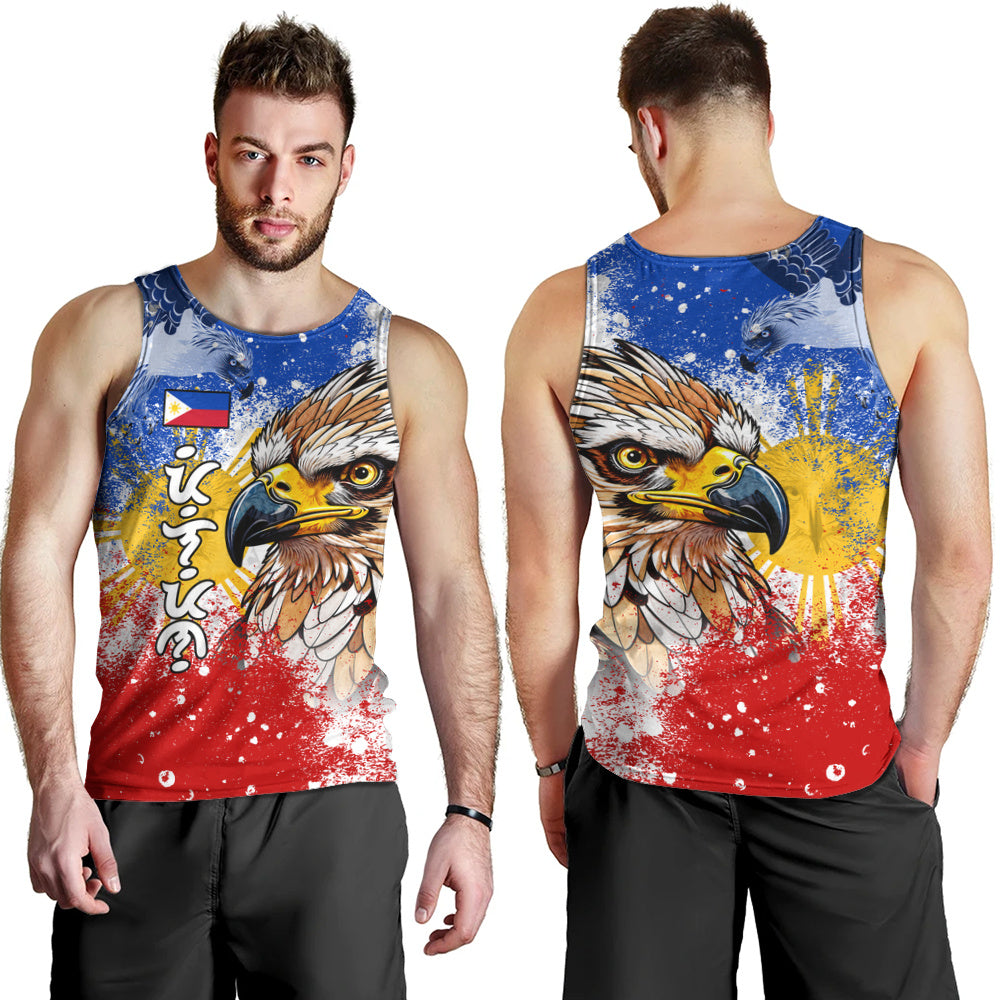 Philippines Filipinos Tank Top Eagle Flag Warrior Pride