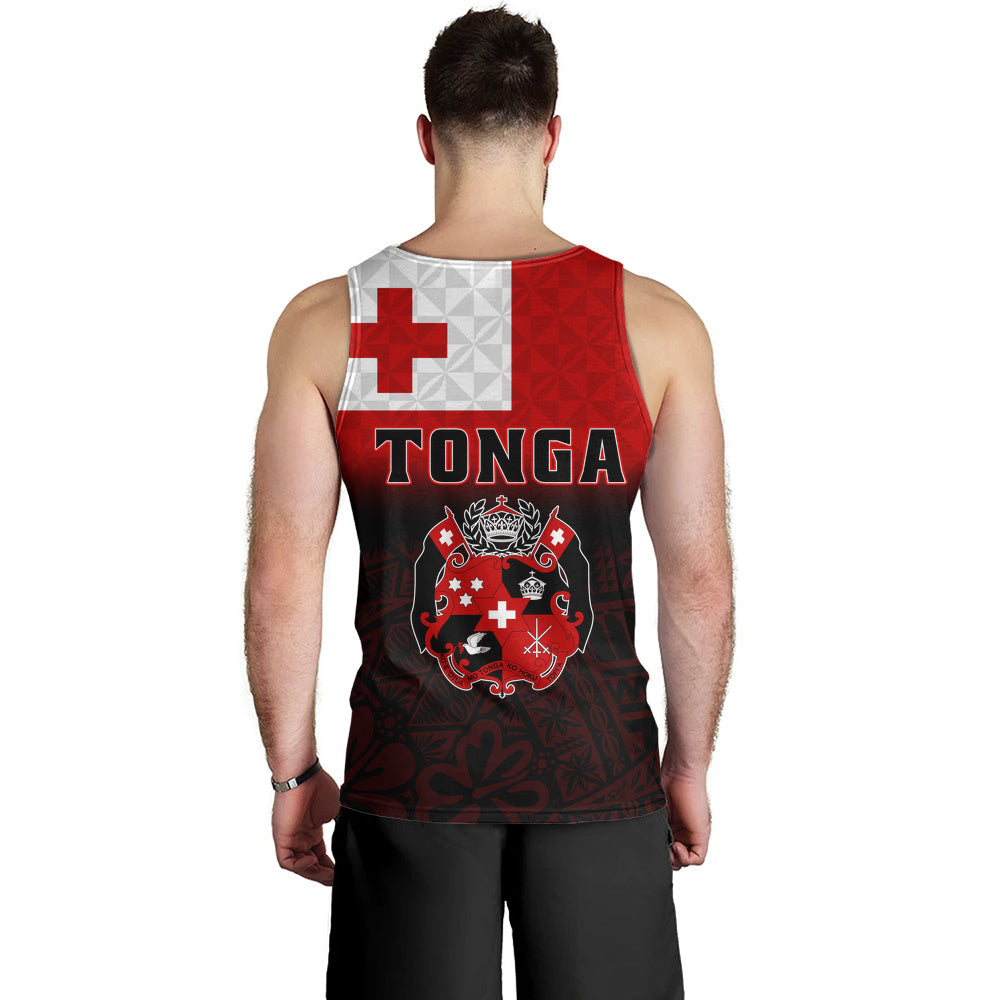Tonga Tank Top Kingdom Crest 676 Island Pride