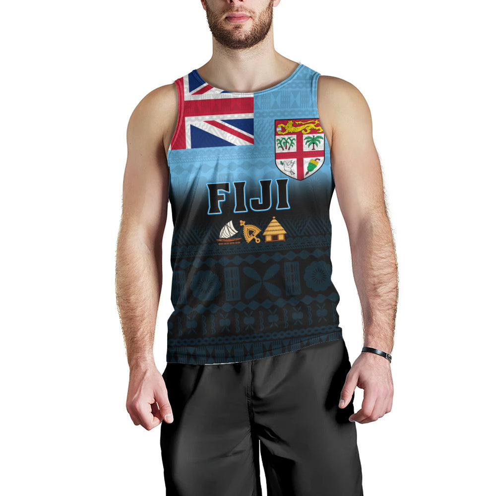Fiji Tank Top 679 Island Crest Tribal Pride