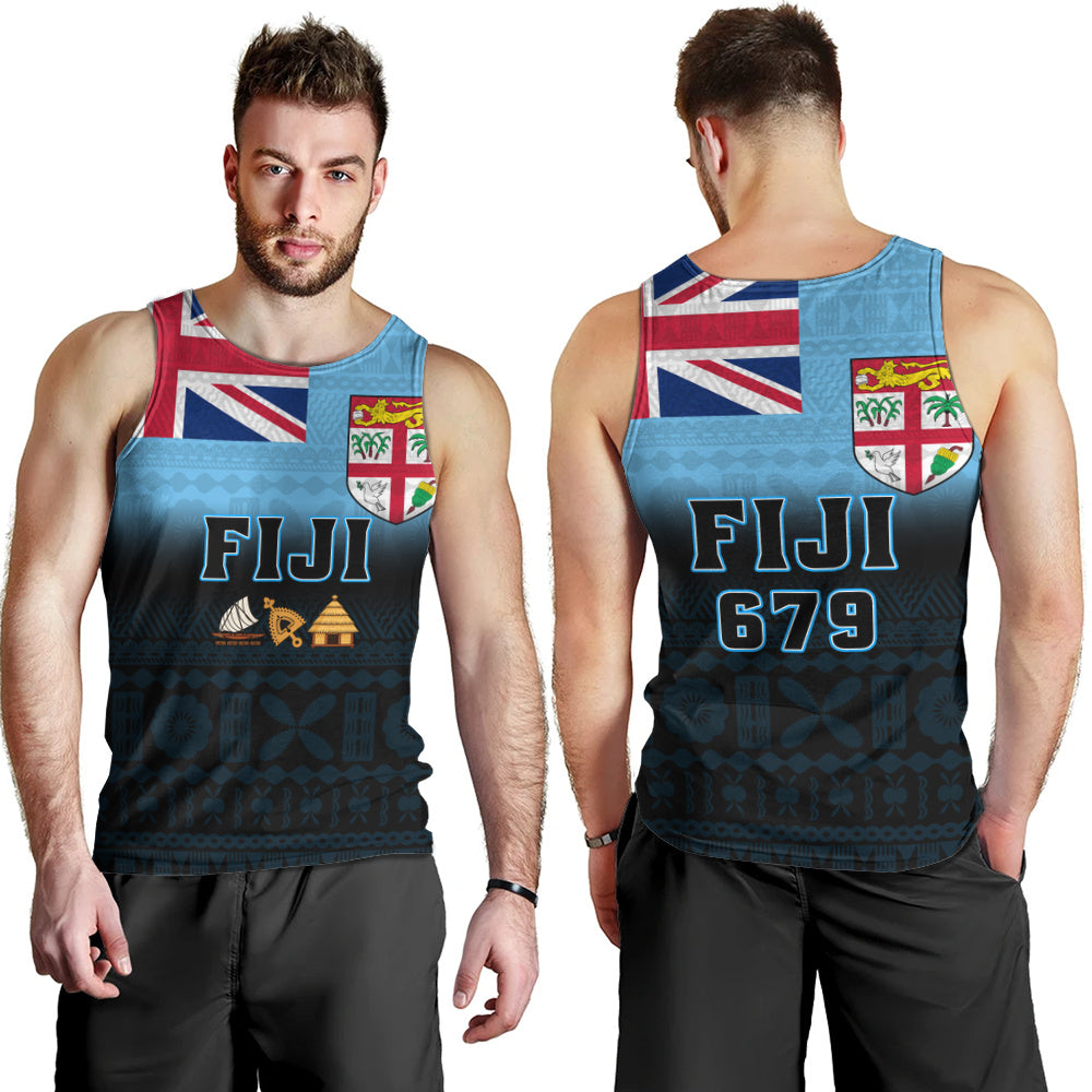Fiji Tank Top 679 Island Crest Tribal Pride