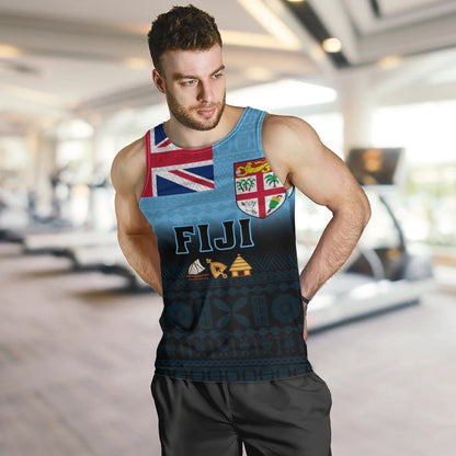 Fiji Tank Top 679 Island Crest Tribal Pride