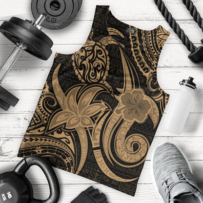 Hawaii Tank Top Honu Turtle Hibiscus Tribal Legacy