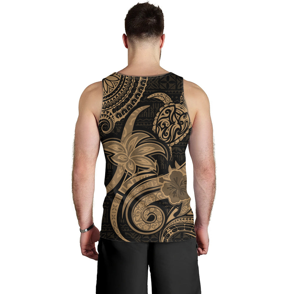 Hawaii Tank Top Honu Turtle Hibiscus Tribal Legacy