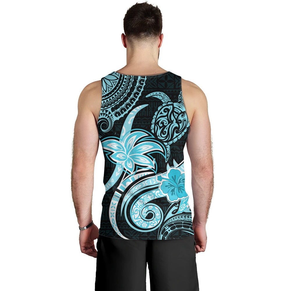 Hawaii Tank Top Honu Turtle Hibiscus Tribal Legacy