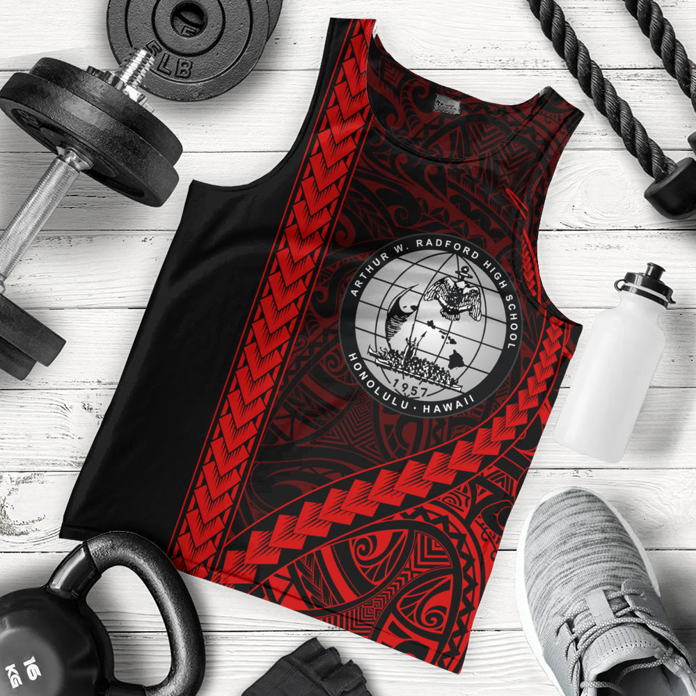 Admiral Arthur W. Radford High School Tank Top Tribal Polynesian Pride Style