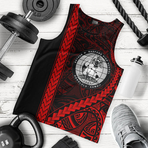 Admiral Arthur W. Radford High School Tank Top Tribal Polynesian Pride Style