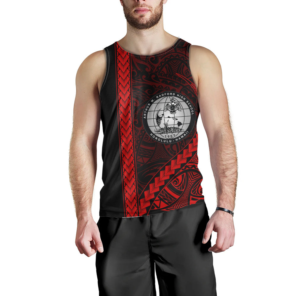 Admiral Arthur W. Radford High School Tank Top Tribal Polynesian Pride Style