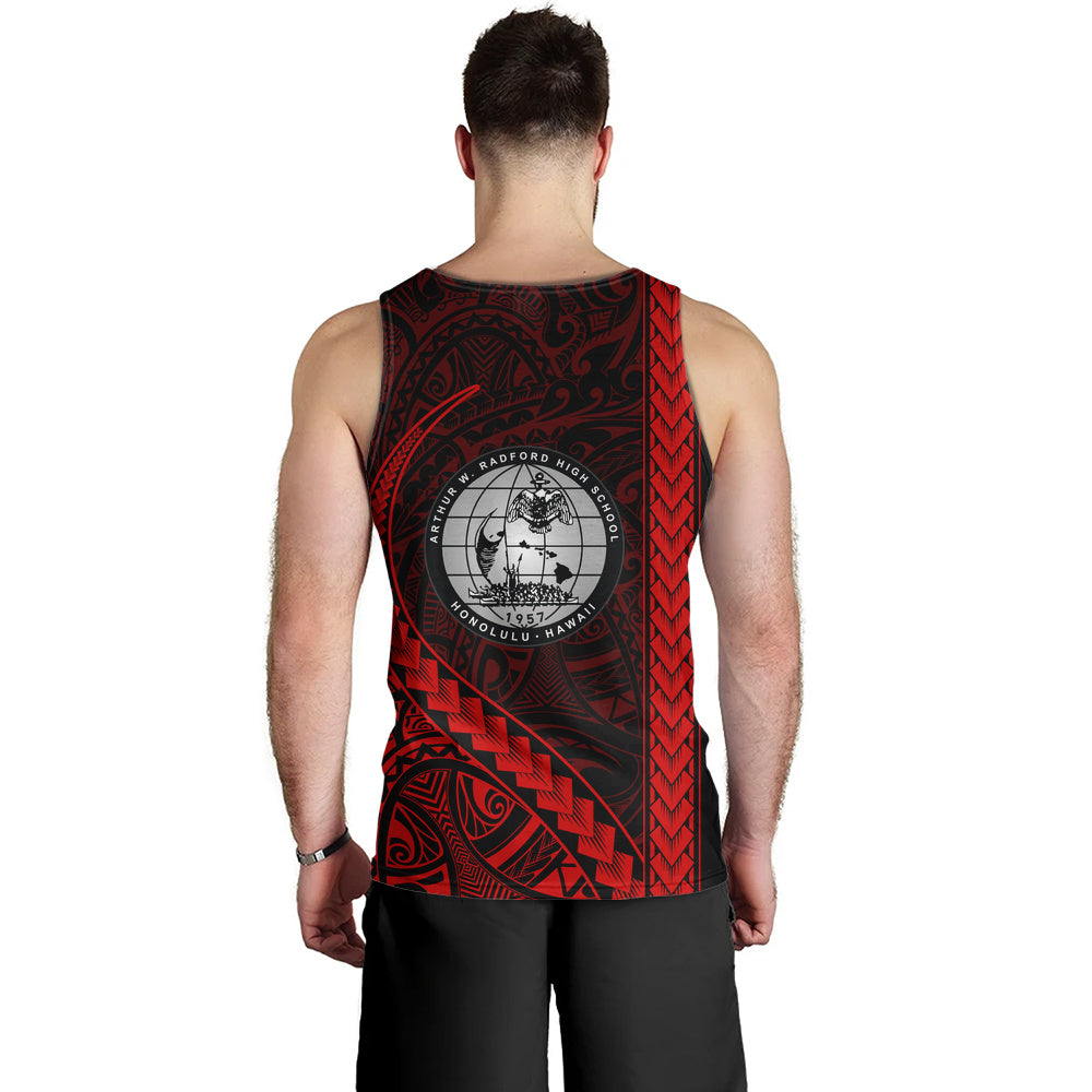 Admiral Arthur W. Radford High School Tank Top Tribal Polynesian Pride Style