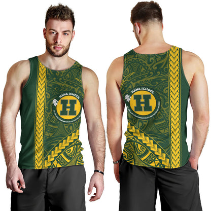 Hana High and Elementary School Tank Top Tribal Polynesian Pride Style