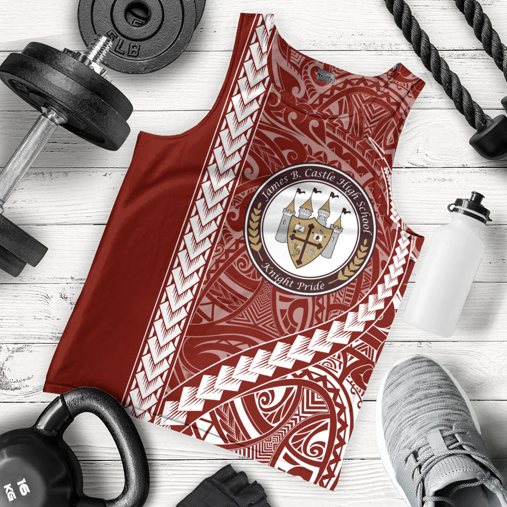 James B. Castle High School Tank Top Tribal Polynesian Pride Style