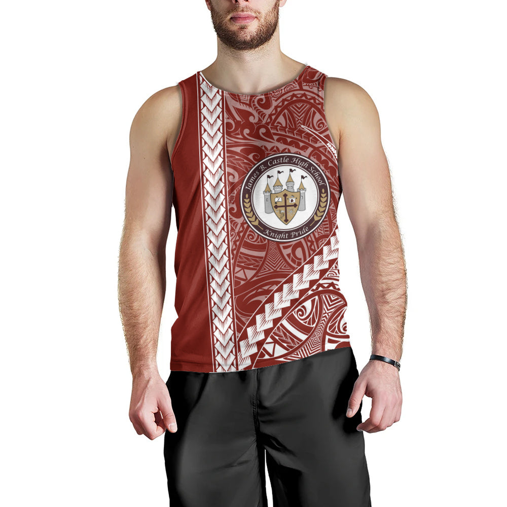James B. Castle High School Tank Top Tribal Polynesian Pride Style