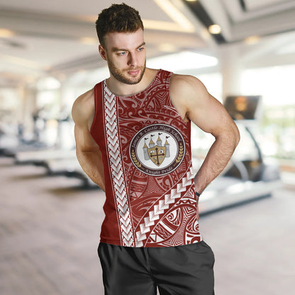 James B. Castle High School Tank Top Tribal Polynesian Pride Style