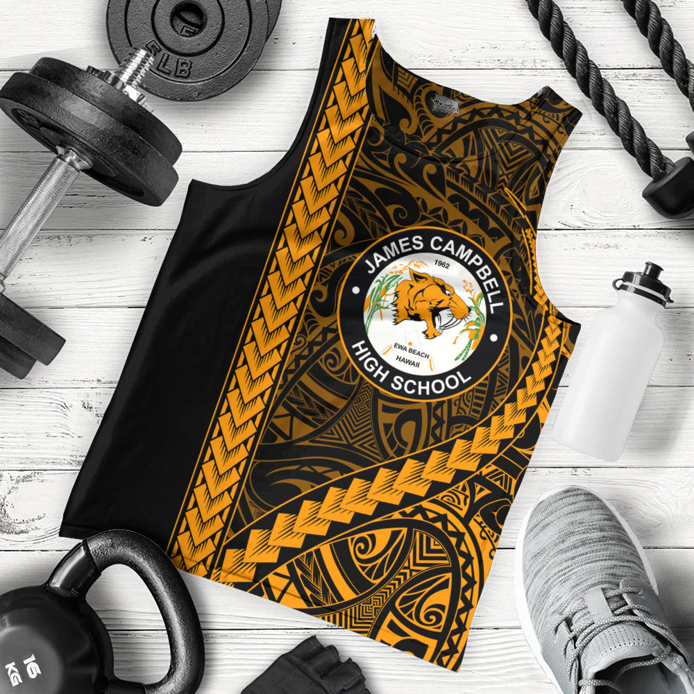 James Campbell High School Tank Top Tribal Polynesian Pride Style