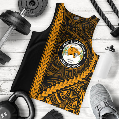 James Campbell High School Tank Top Tribal Polynesian Pride Style
