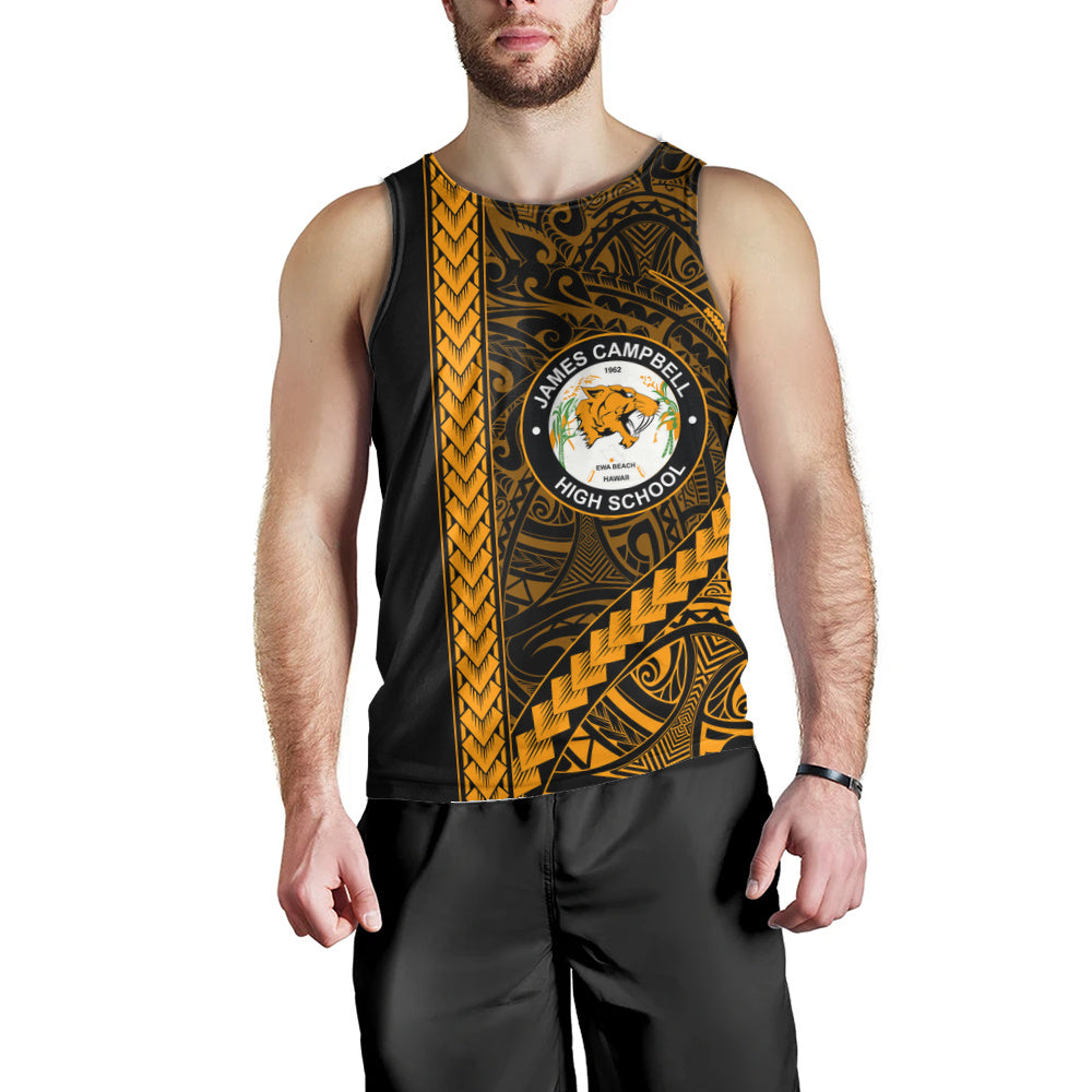 James Campbell High School Tank Top Tribal Polynesian Pride Style