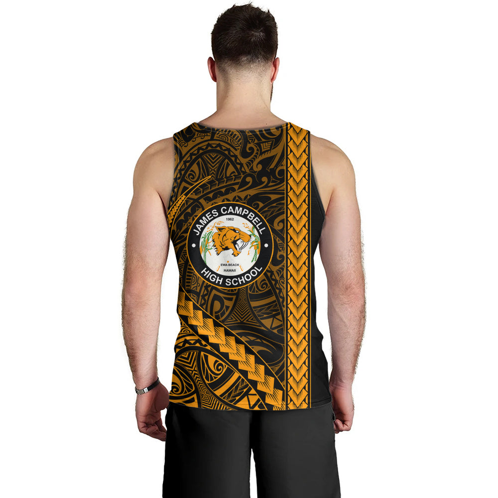 James Campbell High School Tank Top Tribal Polynesian Pride Style