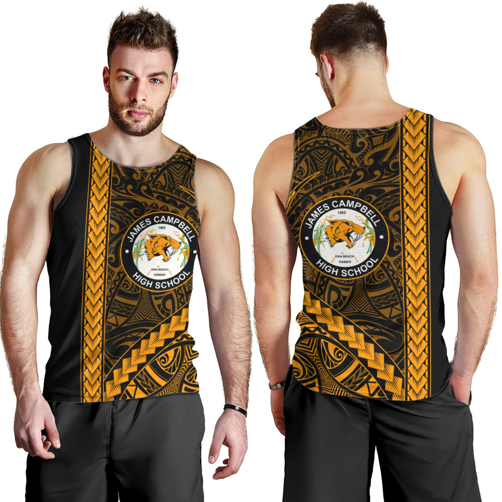 James Campbell High School Tank Top Tribal Polynesian Pride Style